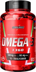 Integralmedica Ômega 3 Ultraconcentrado 1360mg por Dose - Suplemento Alimentar Funcional Biodisponível - Rico em Triglicerídeos - 60 Cápsulas
